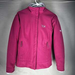 Mountain Hardwear EUC Women's Callisto Fleece-Lined Softshell Jacket - Fuchsia P